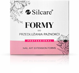 Silcare Formy do przedłużania paznokci Aluminiowe (85x90 mm)
