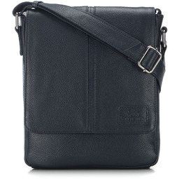 Męska listonoszka skórzana prosta