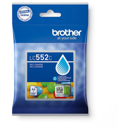 Tusz Brother LC552C Cyan do drukarek (Oryginalny)