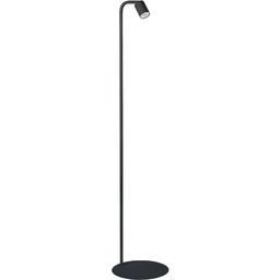 Lampa podłogowa czarna stalowa 140cm 1-punktowa z serii
