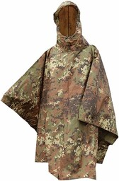 Mil-Tec 10630042 Ponczo, porośnięte, rozmiar uniwersalny