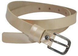 Pasek Damski Skórzany Gładki GRETOS (PL) 20 mm