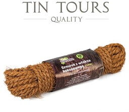 SZNUREK Z WŁÓKNA KOKOSOWEGO 4mm / 25mb