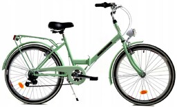 Rower Dallas Składak 24'' 6spd - miętowy
