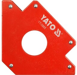 Yato Spawalniczy kątownik magnetyczny 122x190x25 mm YT-0865