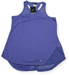 Bluzka bokserka damska niebieska Nike L