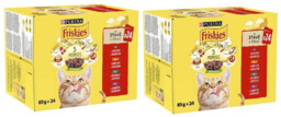 PURINA Friskies Cat mięso w sosie MIX smaków