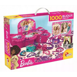 Zestaw Biżuteria Barbie 1000 elementów Lisciani