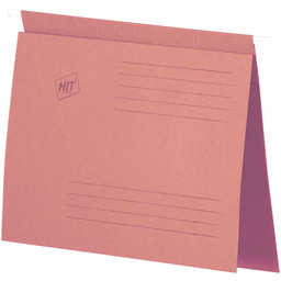 Skoroszyt zawieszany A4, różowy, 50 szt.