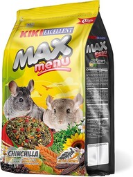 KIKI Pełna karma dla szynszyli MAX Menu 1Kg