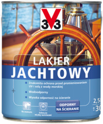 Lakier Jachtowy bursztyn 2,5 l