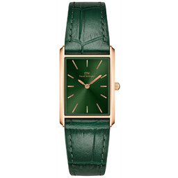 ZEGAREK DAMSKI DANIEL WELLINGTON Bound Crocodile Emerald Rose