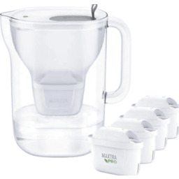 Dzbanek filtrujący BRITA STYLE XL Szary + 4