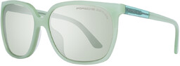 Okulary PORSCHE DESIGN P8589-60C. Okulary przeciwsłoneczne, Kolor zielony.