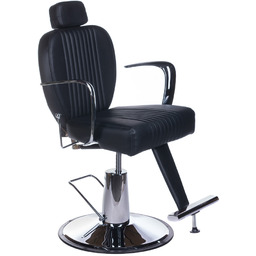 Fotel barberski OLAF BH-3273 Czarny