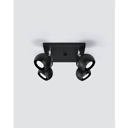 Sollux Lighting Lampa sufitowa OCULARE 4 SL.0446 czarna