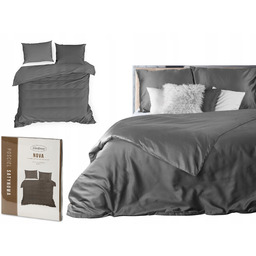 Eurofirany Pościel 140x200 Bawełna Satynowa Gładka Jednokolorowa Nova