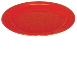 Kristallon Poliwęglanowe talerze czerwone 230mm (12 szt)