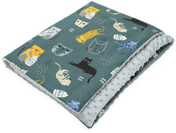Kocyk Przedszkolaka Do Przedszkola Minky 100X135 Kerstin