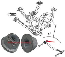 Nakrętka tylnego dolnego poprzecznego wahacza Lancia Thema