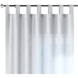 Zasłona na szelkach 1 szt., prześwitujący ecru, Romantica