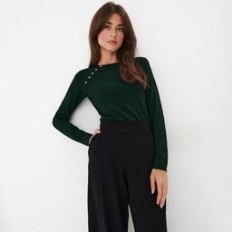 Mohito - Zielony sweter - Khaki