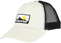 Czapka damska z daszkiem Viking Terra 0209 jasnoszary-czarny
