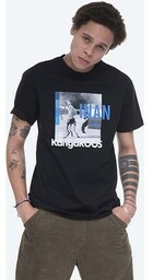 KangaROOS t-shirt bawełniany x Inan Batman kolor czarny