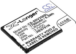 Sonocaddie V350 / HE9701N 1700mAh 6.29Wh Li-Ion 3.7V