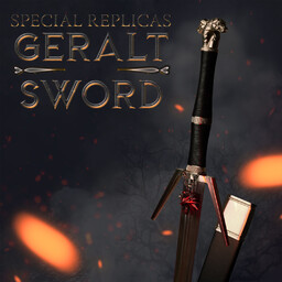 Wielki miecz Geralta inspirowany Wiedźmin The Witcher