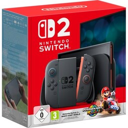 NINTENDO Konsola NINTENDO Switch 2 Czarny + Mario