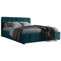 Łóżko STAR 120x200 Stelaż metalowy Matt Velvet 77