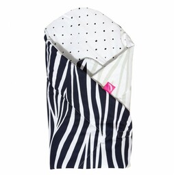 Motherhood Rożek z wkładem kokosowym Zebra Niebieska