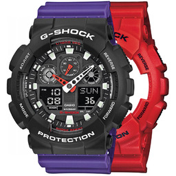 G-SHOCK SET GA-100B-4AER + BEZEL 10508136 + PASEK