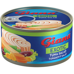 GIANA Sałatka z tuńczykiem Exotic 48 x 185