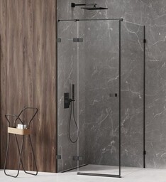 NEW TRENDY EXK-1606 Kabina prysznicowa AVEXA BLACK 1D
