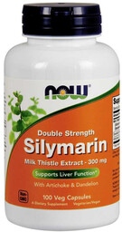 NOW Double Strength Silymarin Milk Thistle Extract 300mg