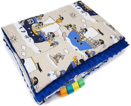 Kocyk Przedszkolaka Do Przedszkola Minky 100X135 Kerstin
