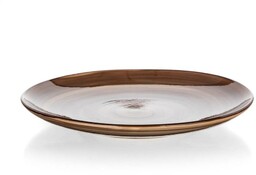 Banquet Talerz deserowy PALAS, 21,5 cm, brązowy, brązowy