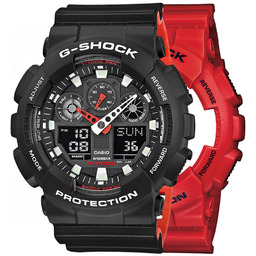 G-SHOCK SET GA-100B-4AER + BEZEL 10508136 + PASEK
