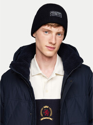 Czapka Tommy Hilfiger Monotype AM0AM12889 Granatowy