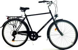 Rower miejski męski z przerzutkami DALLAS BIKE 28