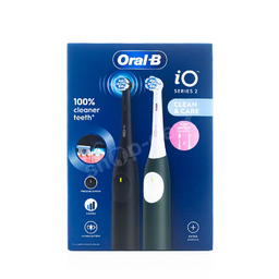 Oral-B iO 2 DUO Night Black/Forest Green Zestaw