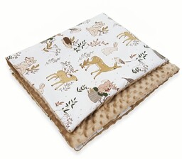 Kocyk Przedszkolaka Do Przedszkola Minky 100X135 Kerstin