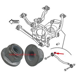 Nakrętka tylnego dolnego poprzecznego wahacza Chrysler Pacifica AWD