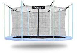 Siatka wewnętrzna do trampoliny 465 cm, 10 słupków,