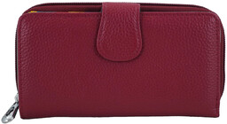 Barberinis Kolorowy portfel skórzany damski - Fuksja