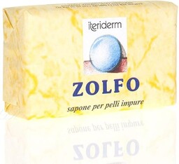Iteritalia Mydło do nieczystej skóry siarkowej - 100