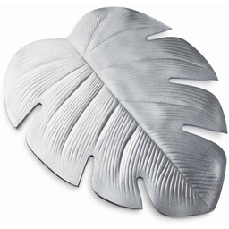 JUNGLE Mata stołowa 46x37cm srebrna