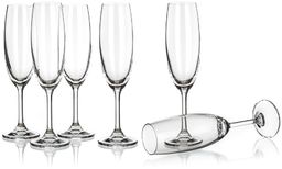 Banquet Crystal Kieliszki do szampana Leona, 210 ml,
